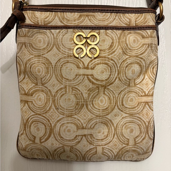 Coach Audrey OP Art Crossbody Bag - Picture 2 of 10